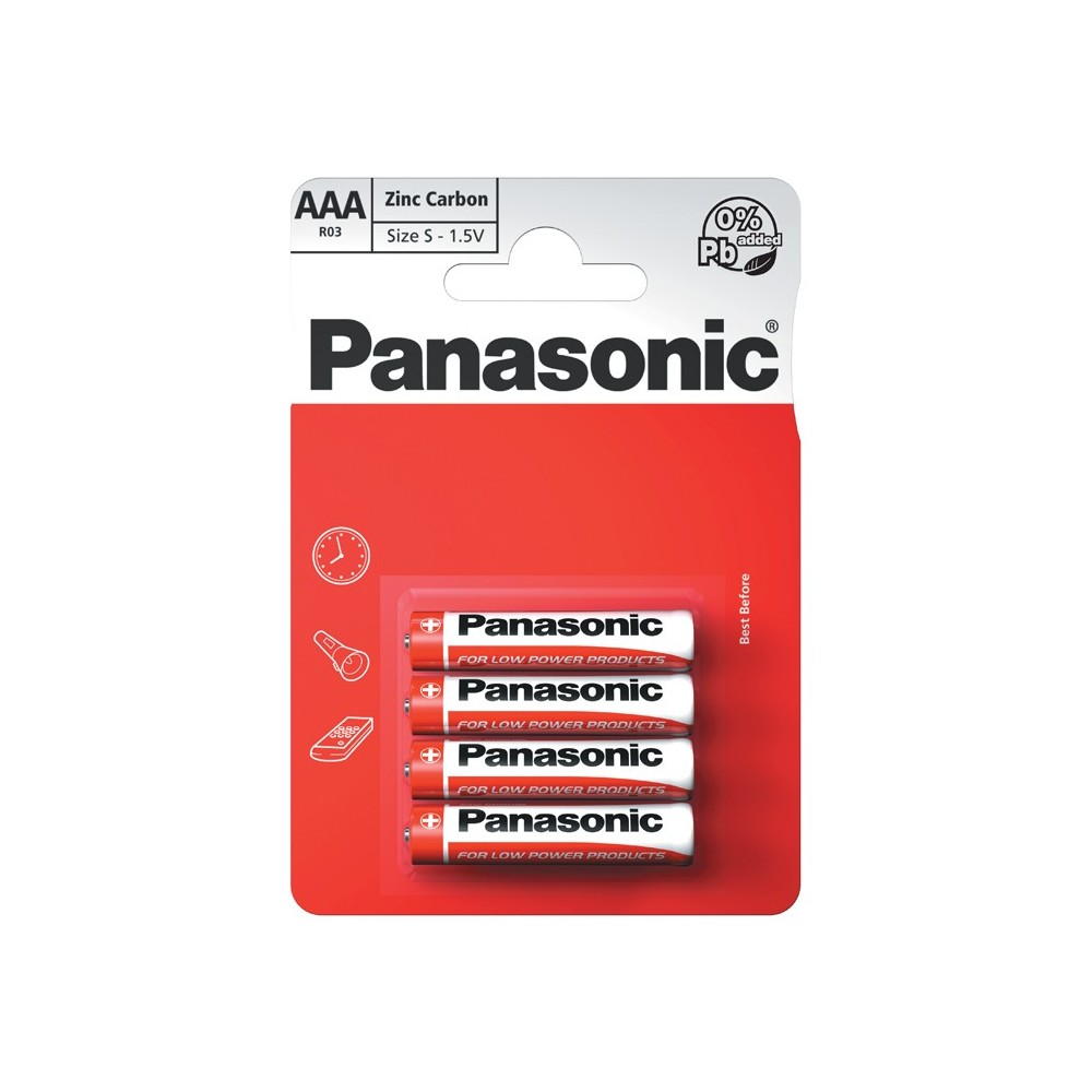 batterie panasonic zinco carbone ministilo batterie panasonic zinco carbone ministilo