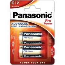 batterie panasonic pro power alcalina mezza torcia
